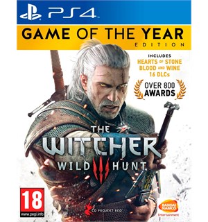 The Witcher 3 GOTY Edition PS4 Wild Hunt Game of the Year Edition 